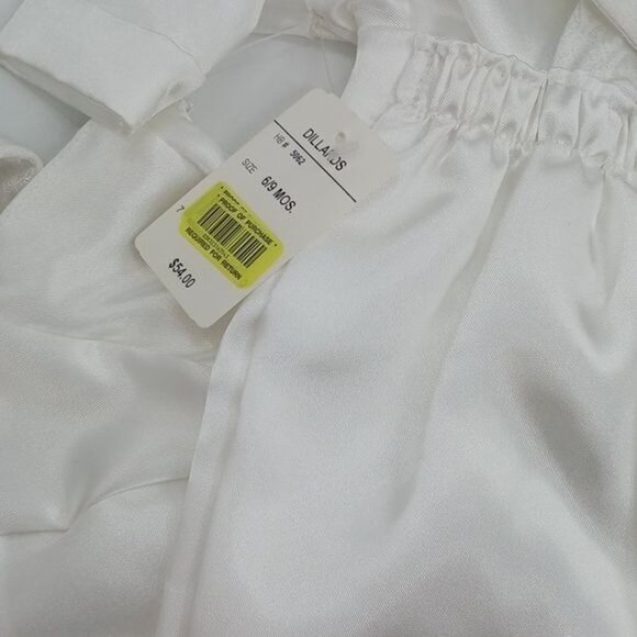 Vintage Christening Outfit For Baby Boy White 90's Complete Set Size 6-9 Months - Picture 7 of 7